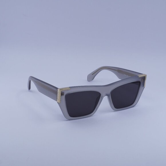 Palm Angels PERI099 HOLLYWOOD 0907 Sunglasses Grey Cat Eye Frame, Grey Lenses - Picture 1 of 11
